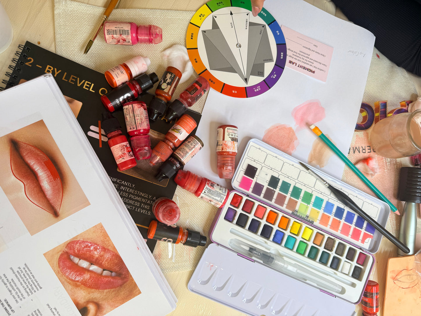 Pigmentology and Colour Theory Workshop for Permanent Makeup Artists