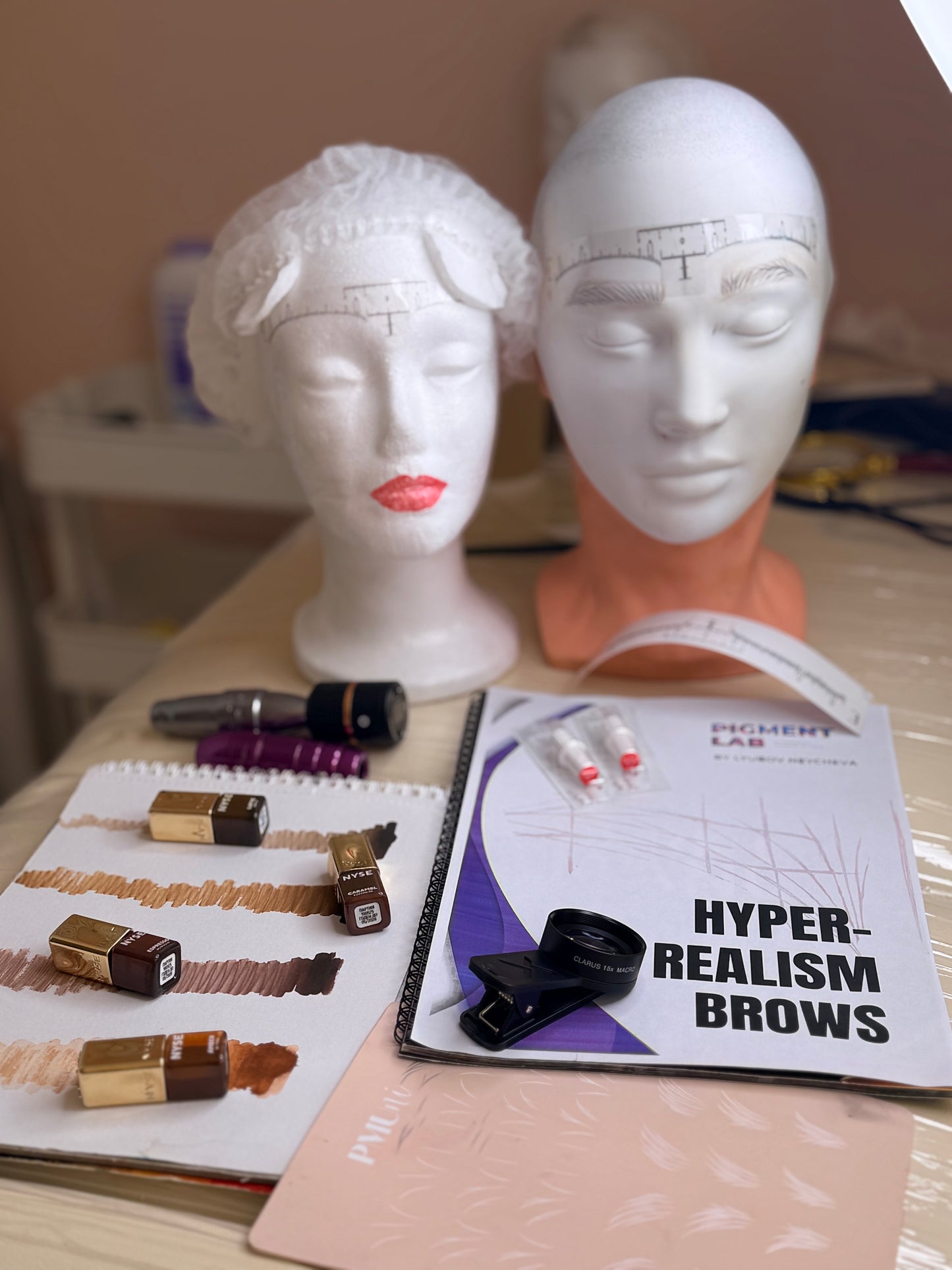 Hyper realism brows Masterclass by Lyubov Neycheva
